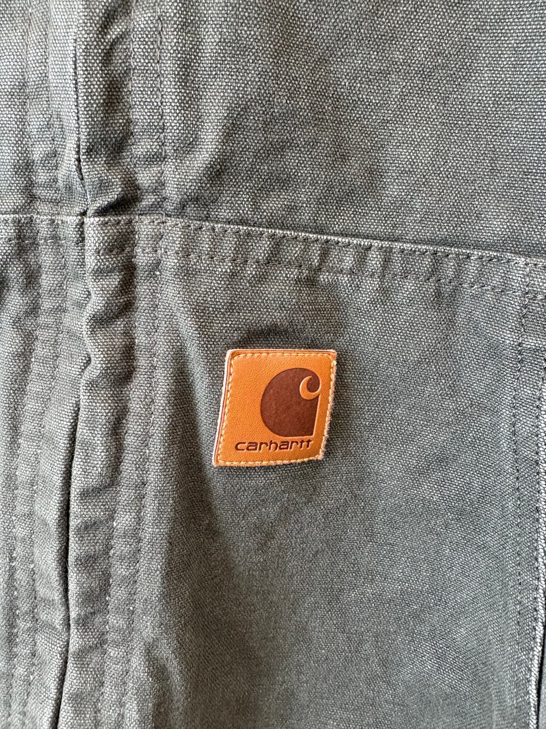 칼하트 모스 그린 액티브 후드 자켓 상품이미지6