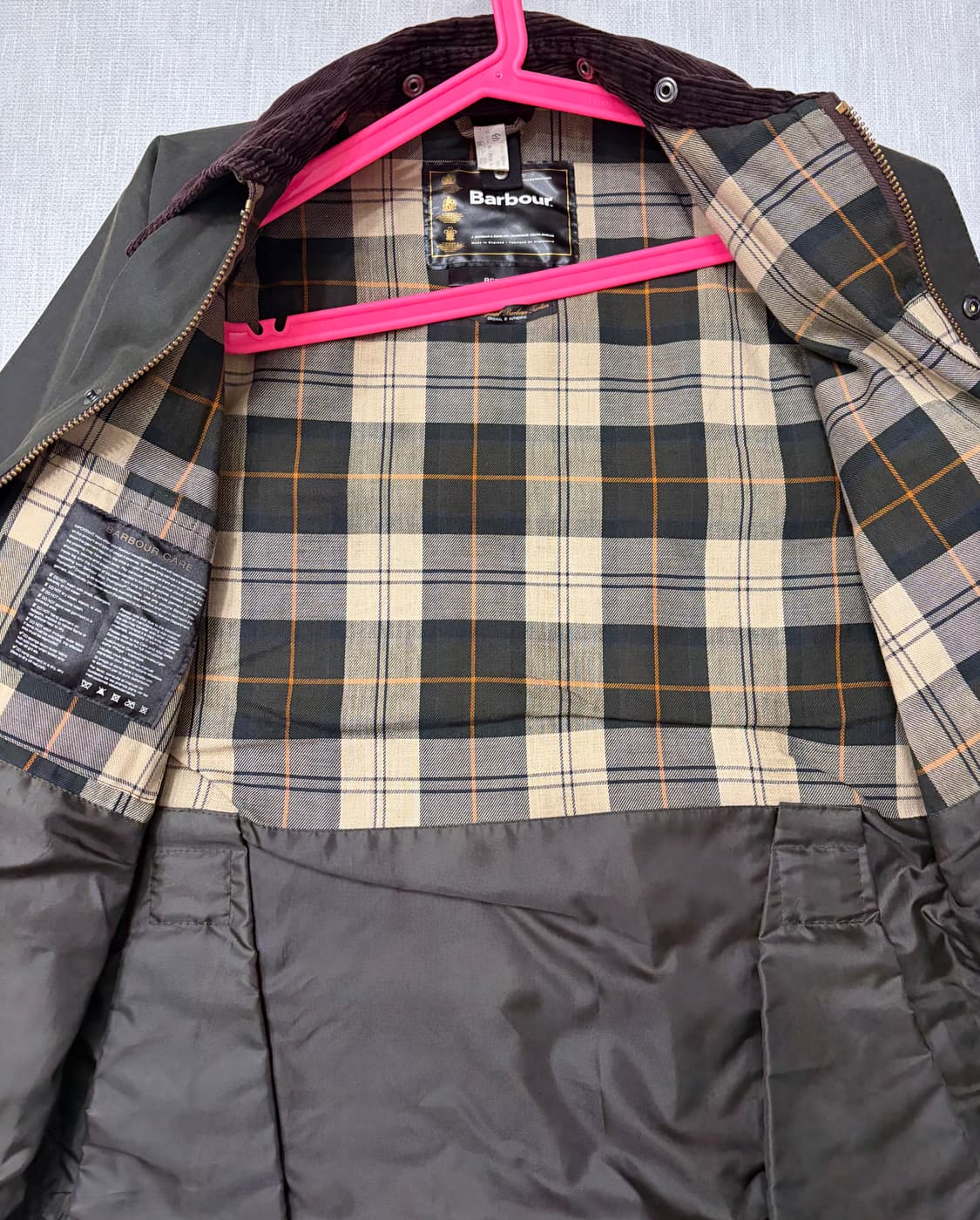 바버 비데일 36 올리브 상품이미지4