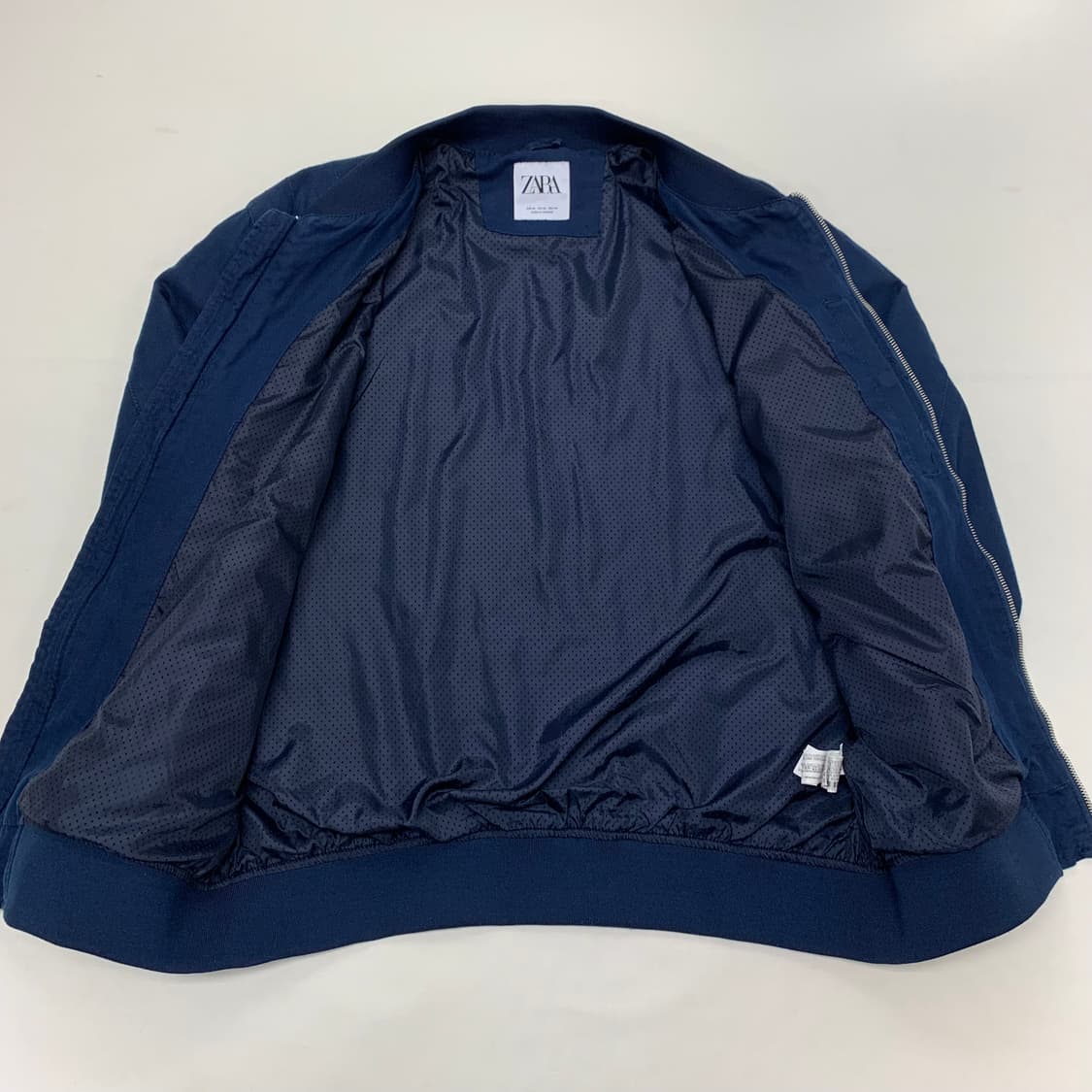 ZARA 자라 린넨 블루종 자켓 (XL) 상품이미지4