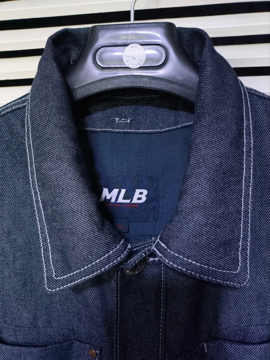 105 00's MLB 엠엘비 시카고 화이트삭스 데님자켓 상품이미지5