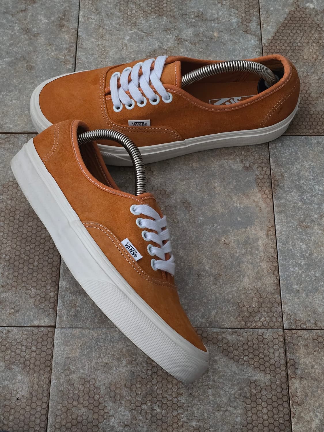 (245)반스 어센틱 피그 스웨이드 오렌지 상품이미지7