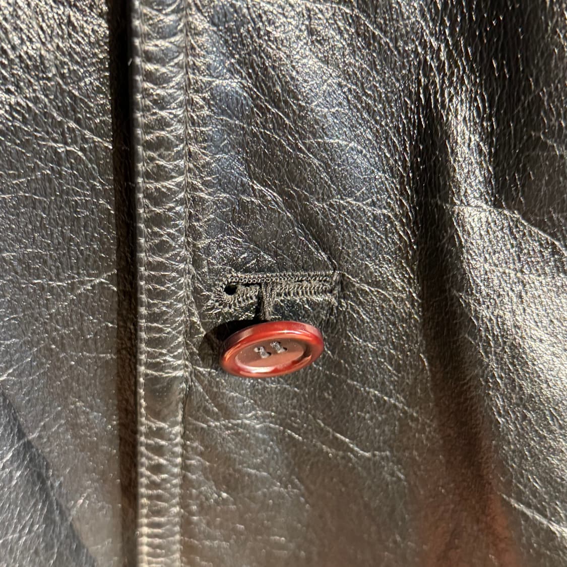 퍼스널 카우레더 카 코트 L 소가죽 자켓 상품이미지4