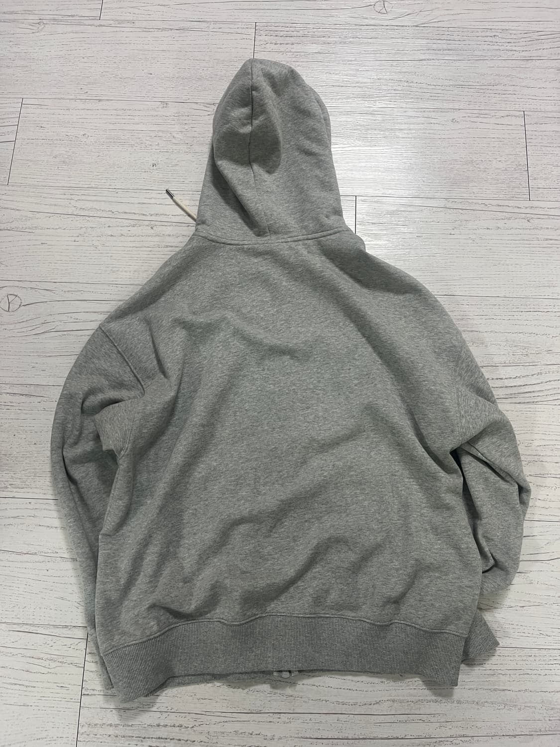 스파오 회색 후드집업  상품이미지3