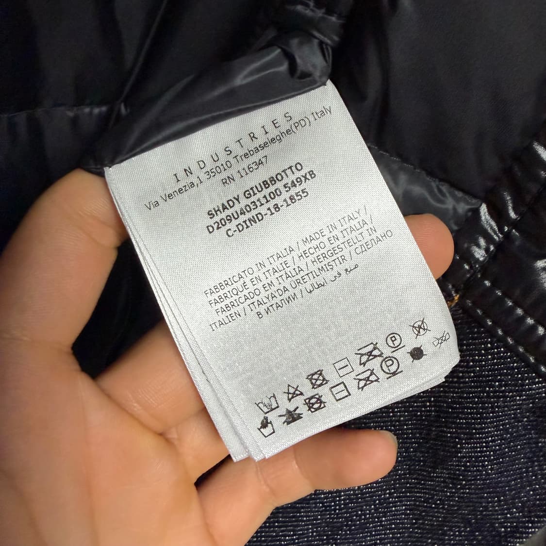 [S+급/4] 몽클레어 X 히로시 후지와라 워렌 패딩 자켓 상품이미지7