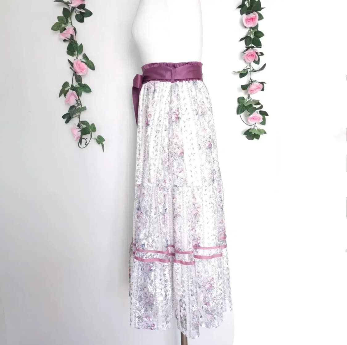 엑시즈팜 롱스커트 롱치마 상품이미지7