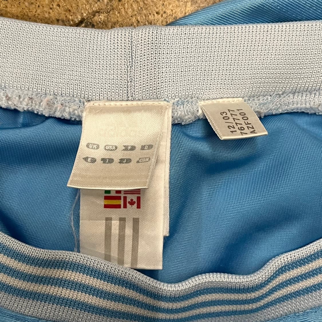 [정품] 아디다스 유광 파란색 반바지 상품이미지5