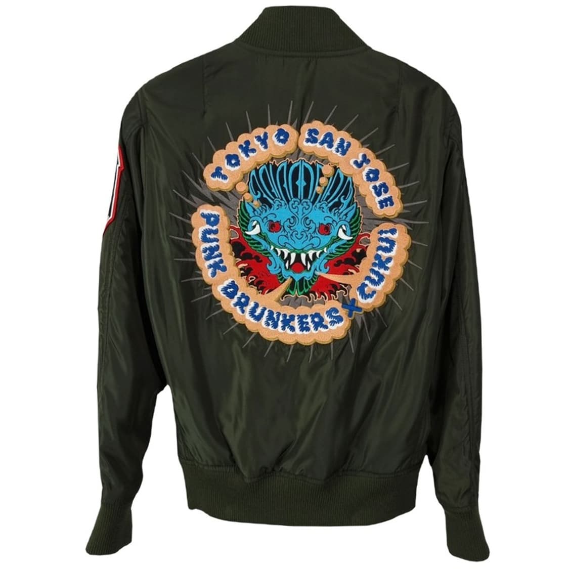 [펑크드렁커스] 멀티 패치 MA-1 봄버 자켓 M19158 상품이미지3