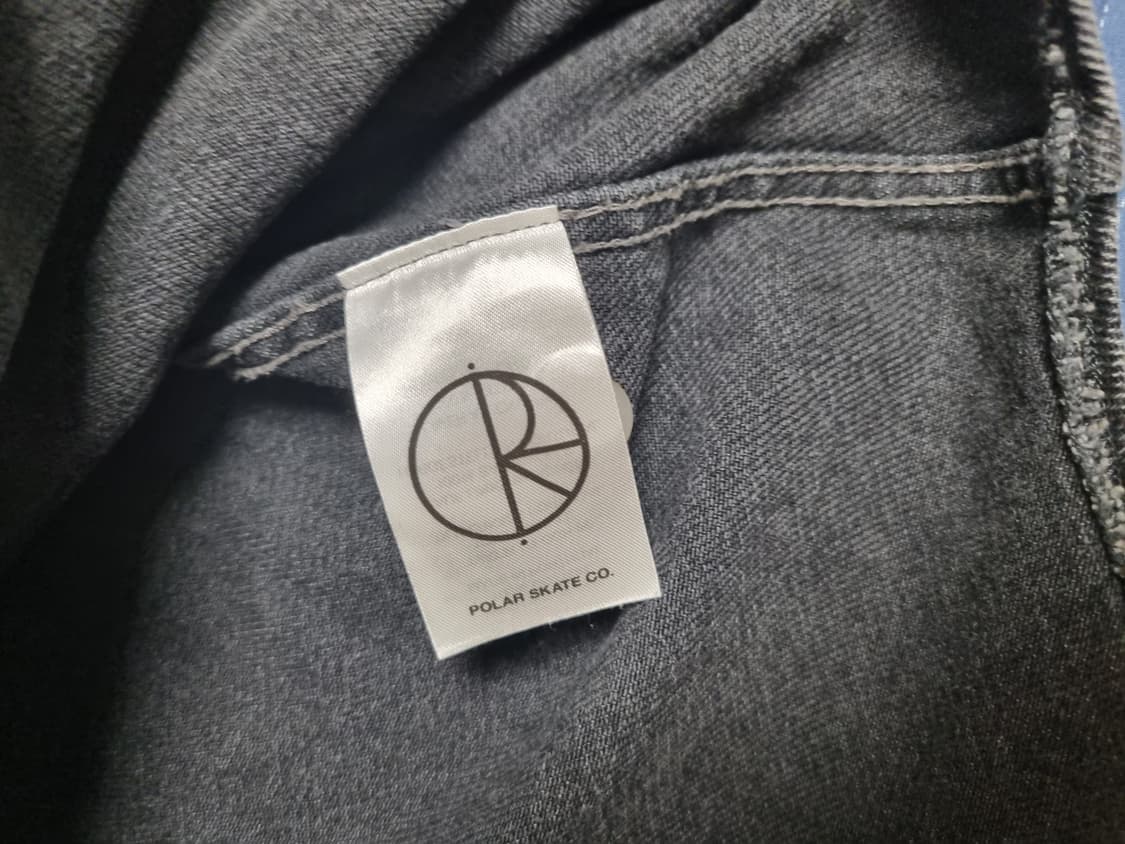 폴라스케이트 마이크 롱 슬리브 데님 셔츠 L 사이즈 상품이미지5