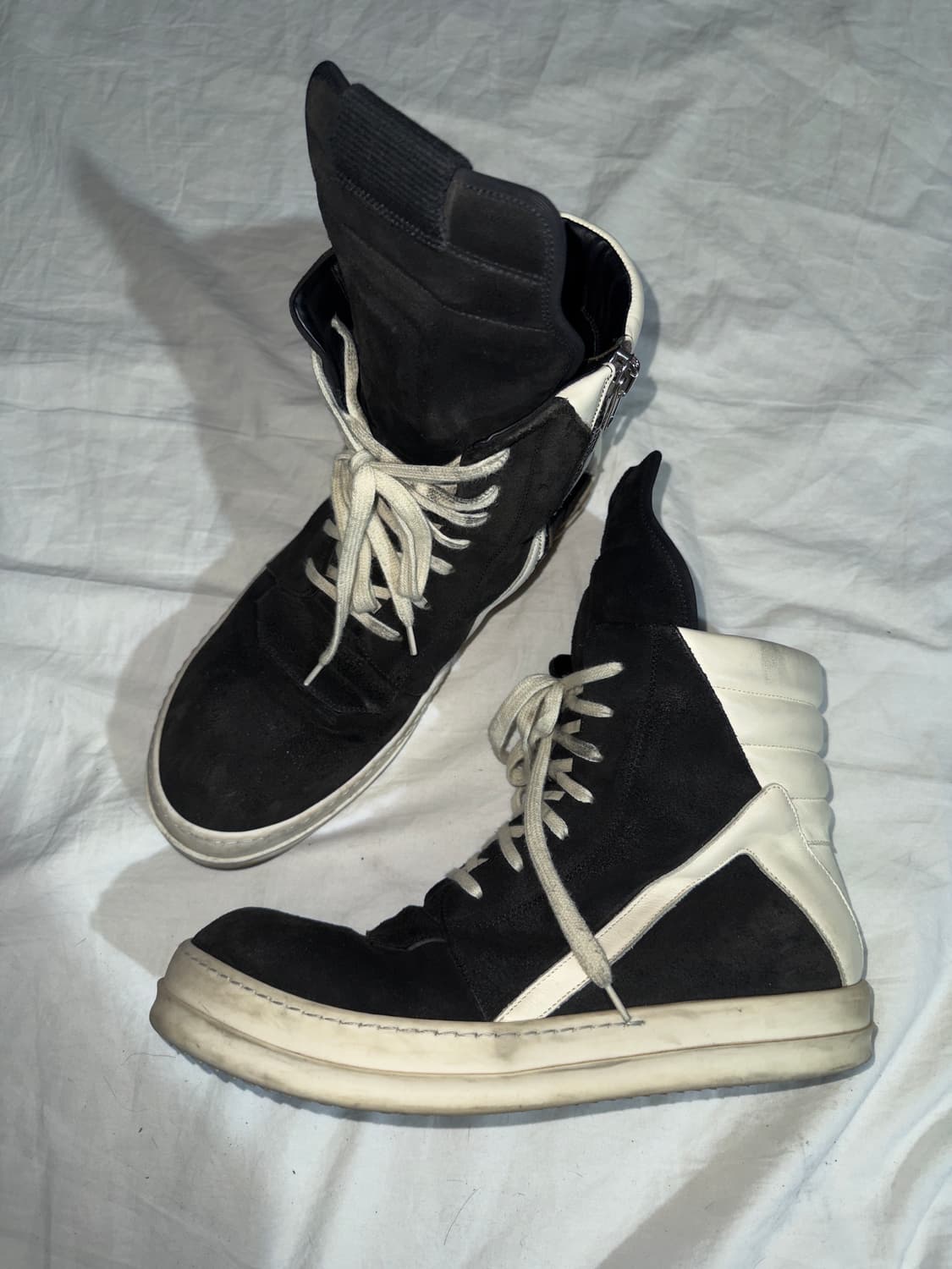 릭오웬스 23SS 스웨이드 지오바스켓 상품이미지1