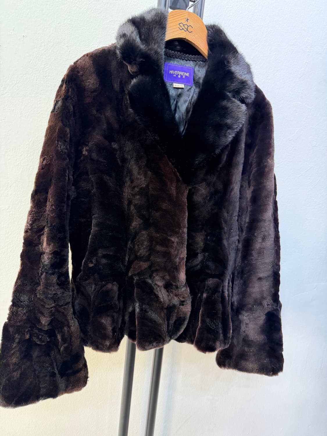 정품) HIVERREINE 이벨렌 밍크 여성 모피코트 66 상품이미지2