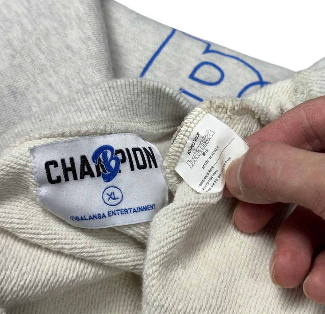 발란사 셀렉트샵 백로고 스웻셔츠 맨투맨  상품이미지5