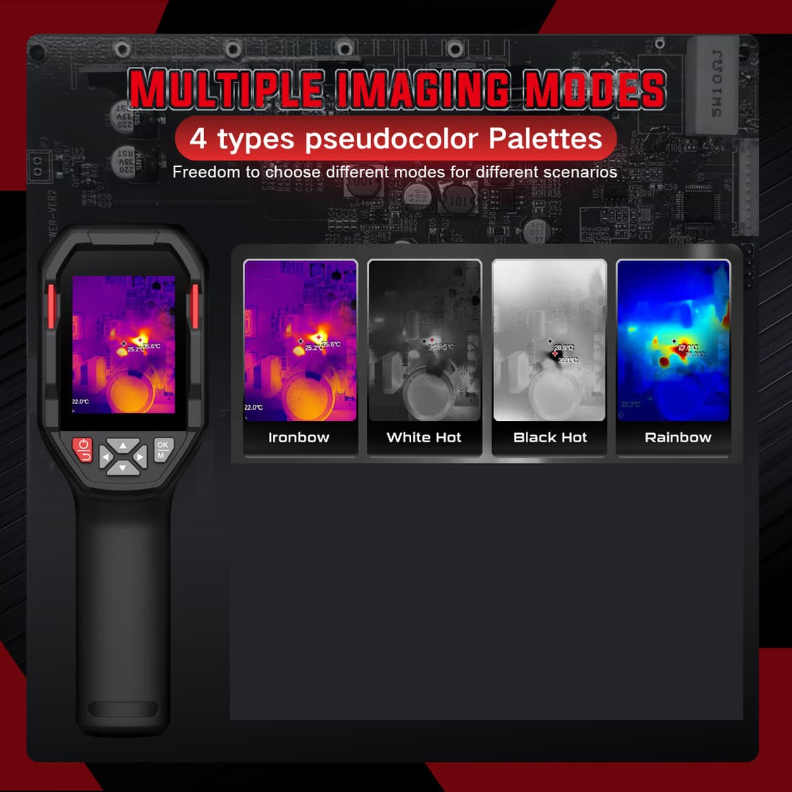 충전식 열화상 카메라 방수 방진 산업용 상품이미지2