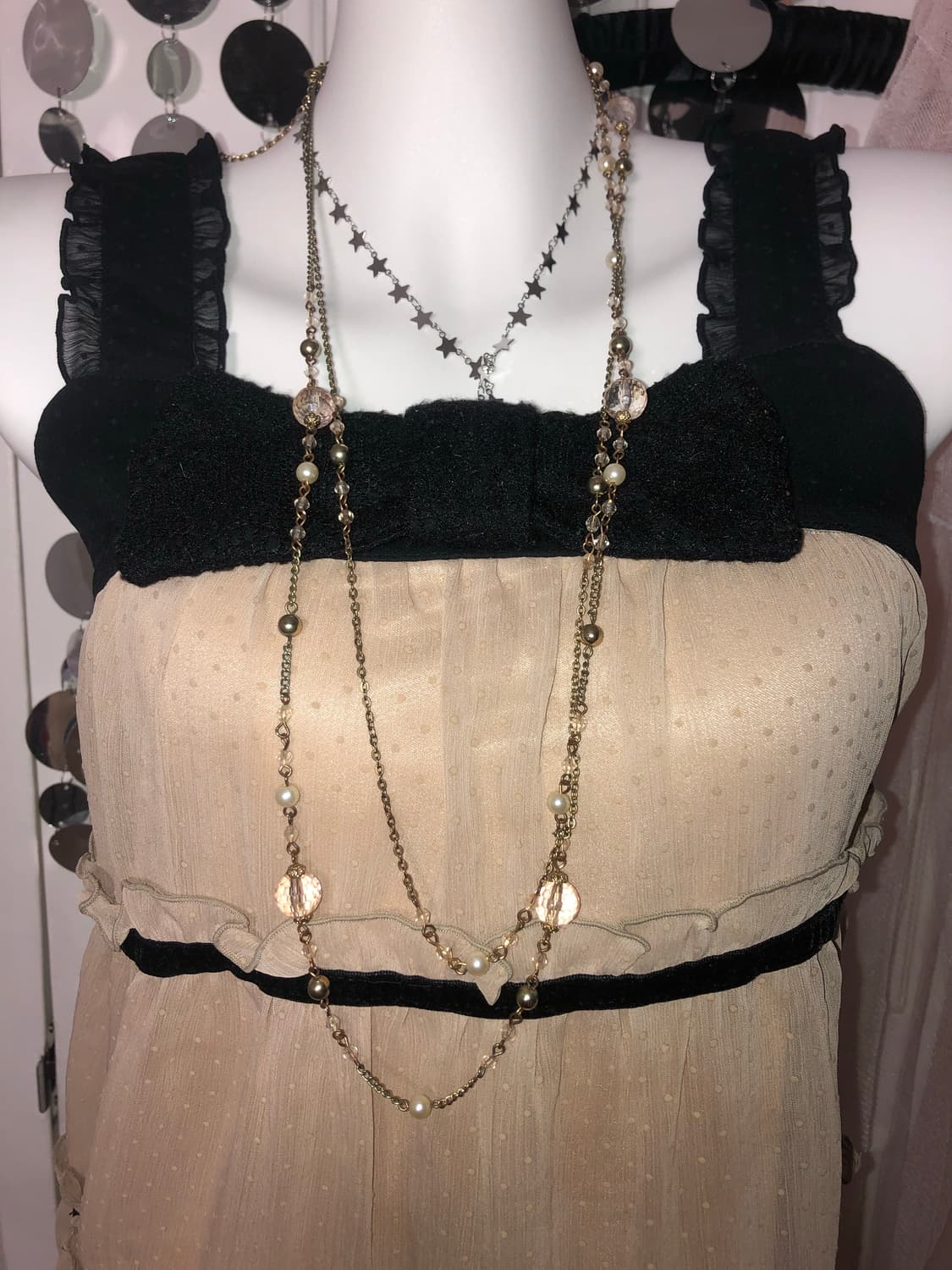 beige ribbon ops 상품이미지3