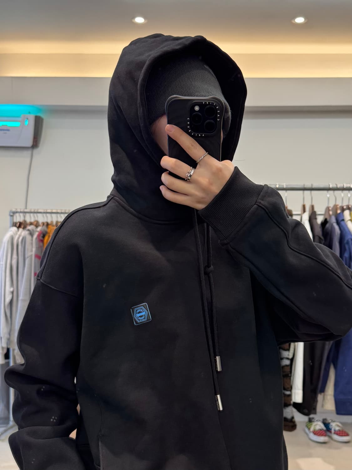 솔리드옴므 그라데이션 후드티  상품이미지8