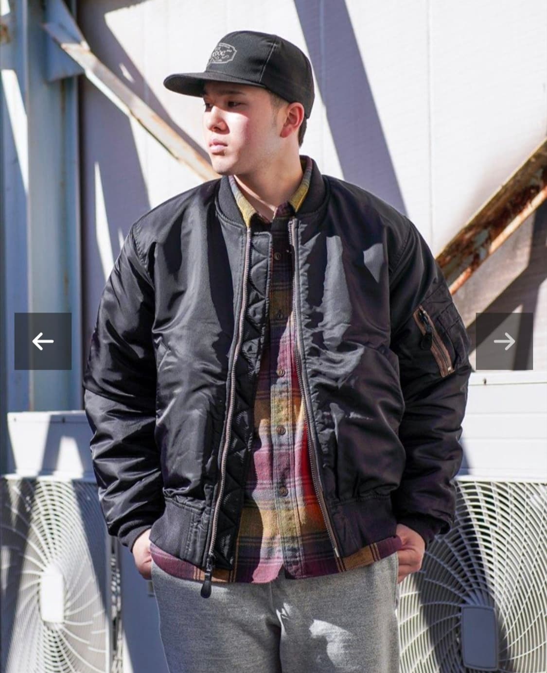 Houston Japan ma-1 jacket XXL 상품이미지1