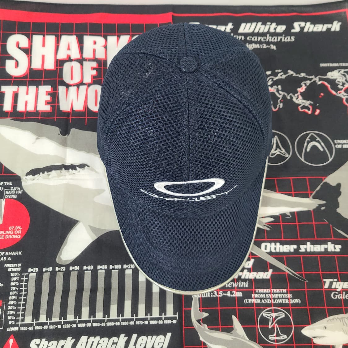 오클리 빈티지 자수 로고 메쉬 캡 모자 볼캡 상품이미지7