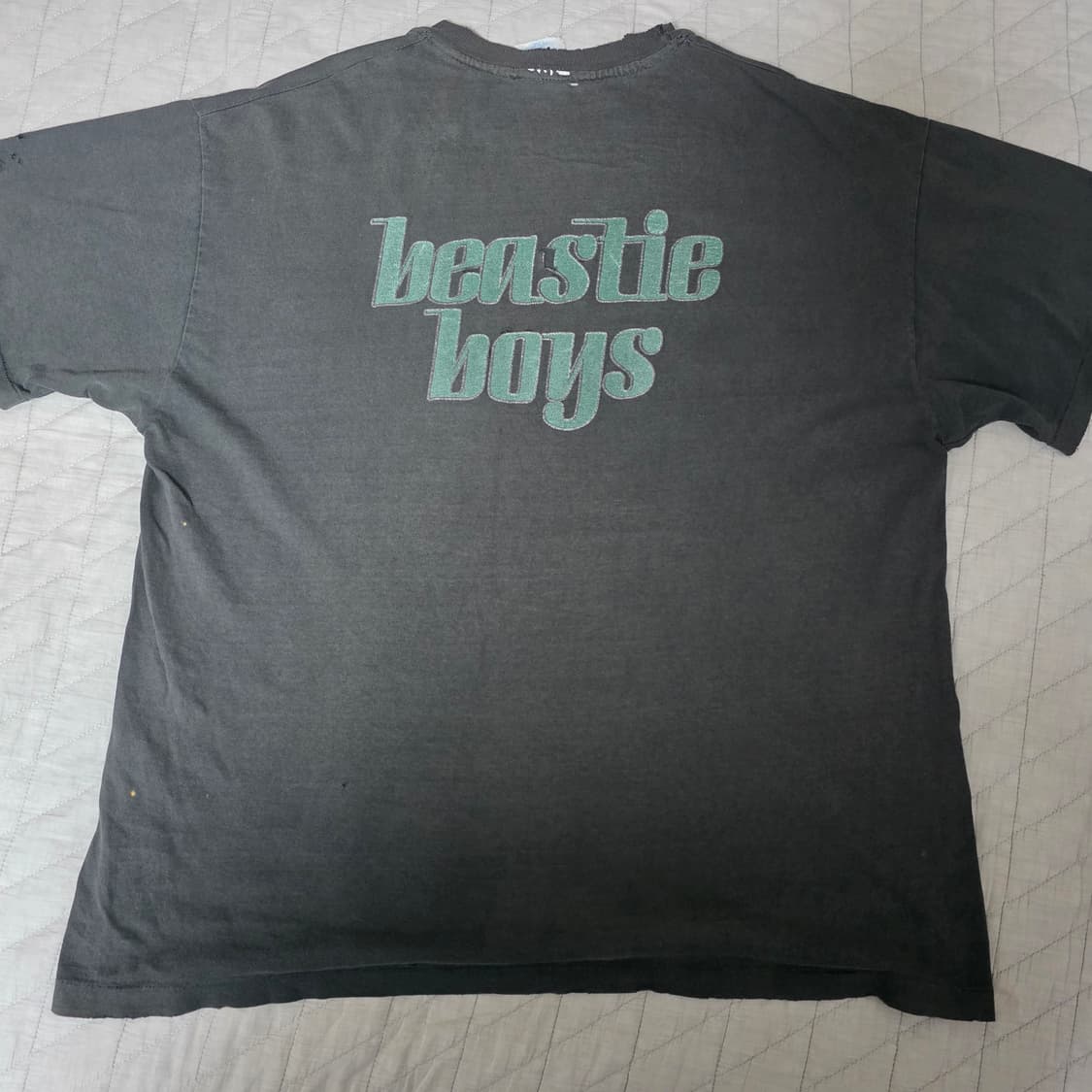 [XL] 90s 비스티 보이즈 블랙 빈티지 밴드티 트래쉬드 상품이미지7