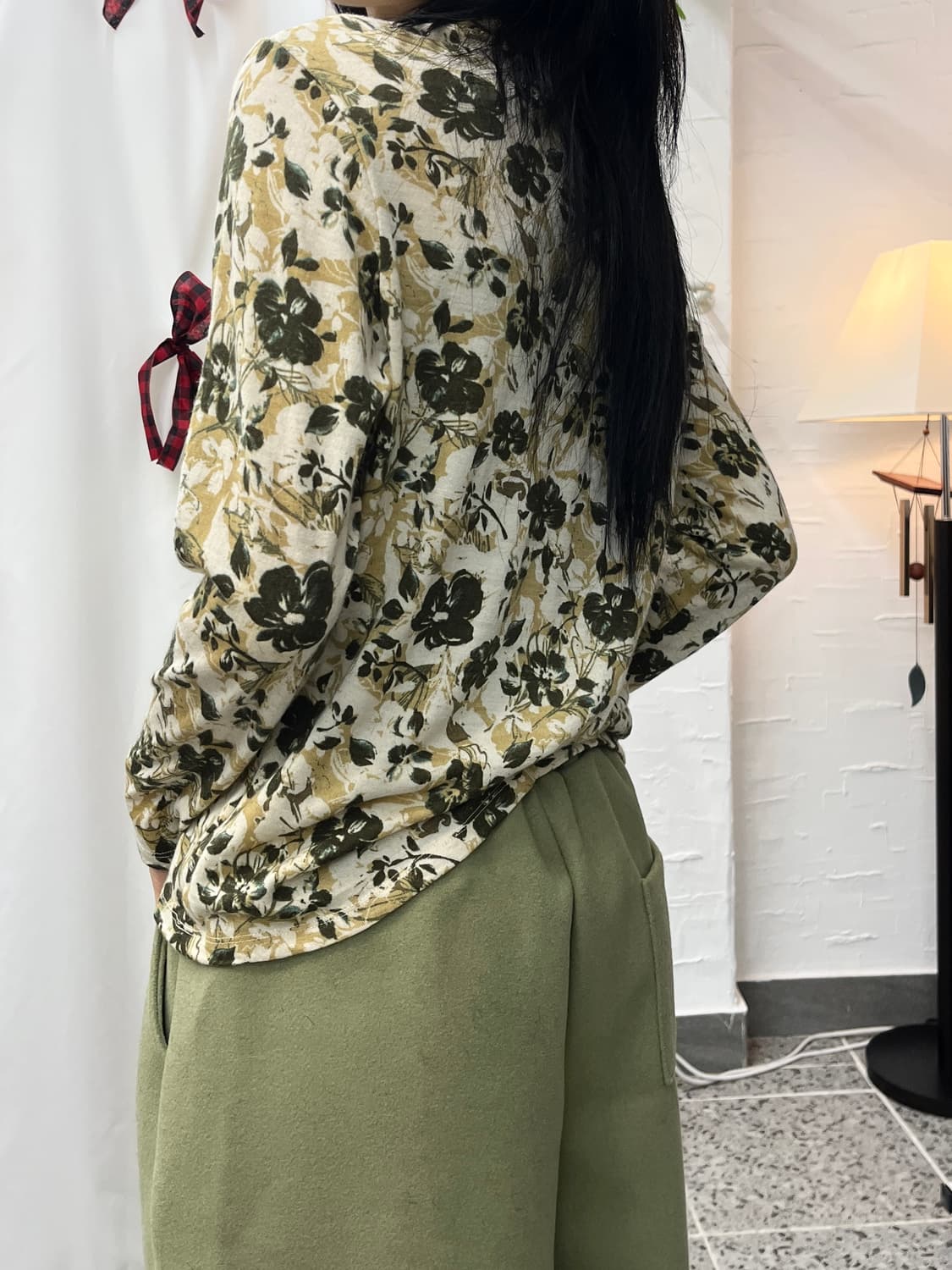 Floral polar long sleeve 상품이미지6