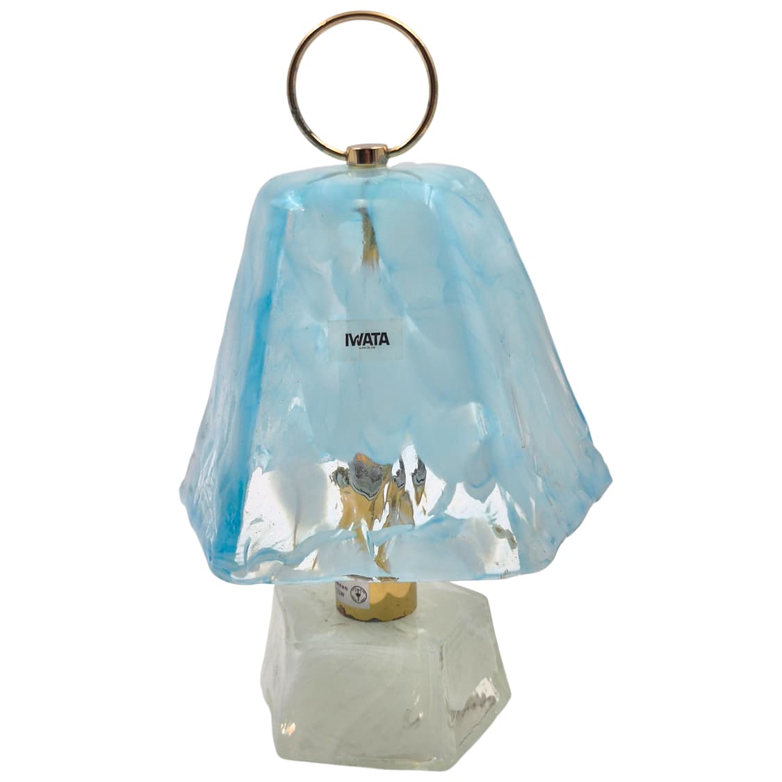 80s 이와타 핸드블로운 아이스 마블 램프 상품이미지4