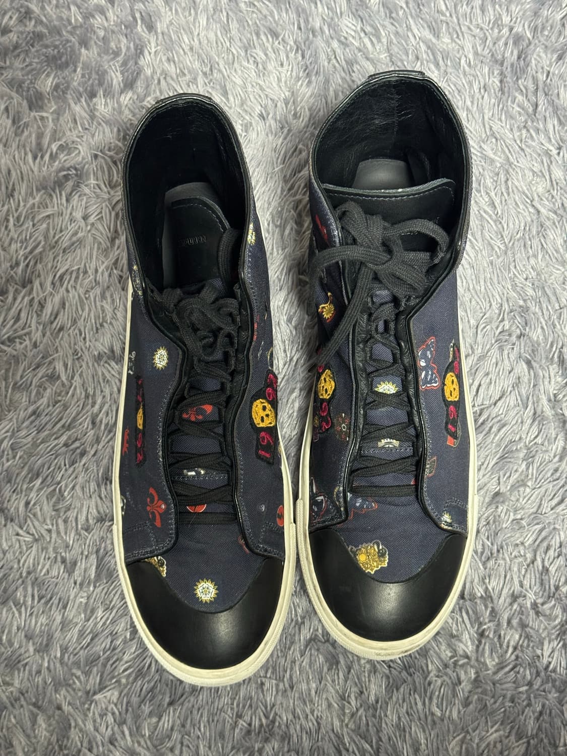 알렉산더맥퀸 스컬 하이탑 상품이미지3