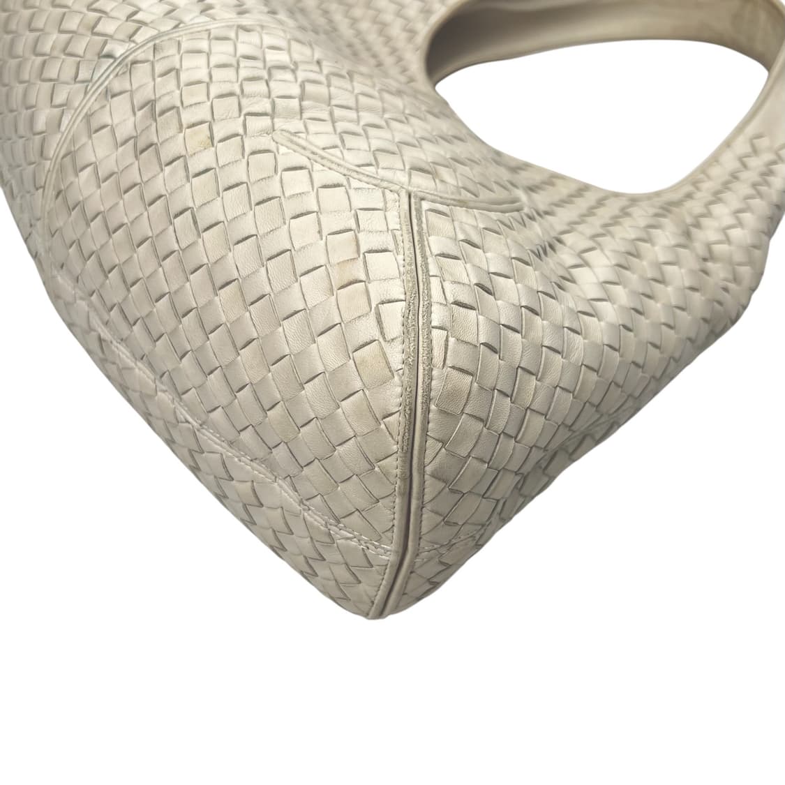 보테가베네타 호보백 화이트. 홉 빈티지 상품이미지5