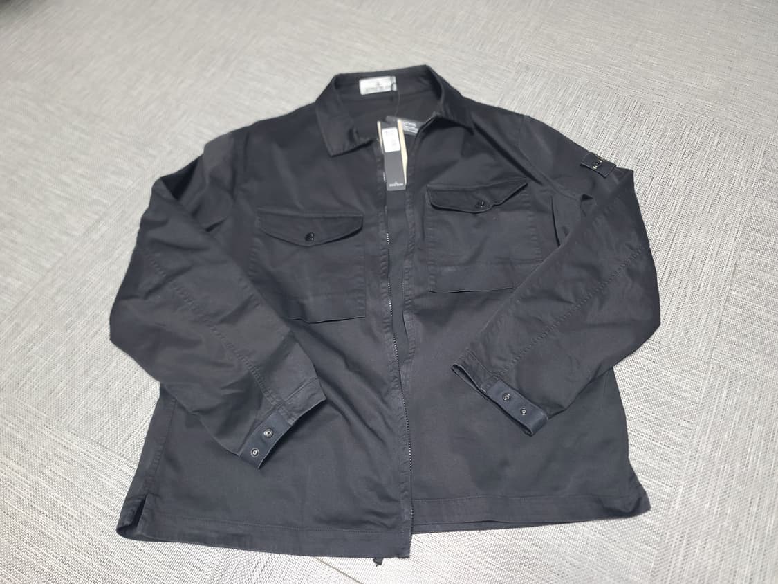 스톤아일랜드 사틴 오버 셔츠 자켓 xxl 110~ 상품이미지1