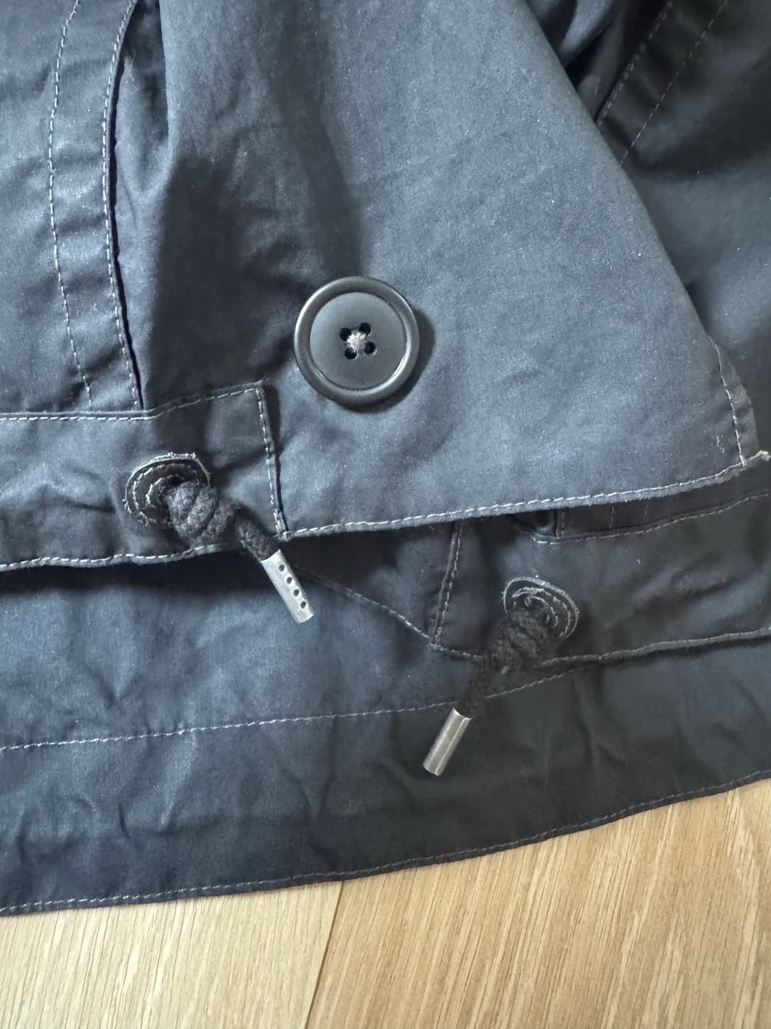 XL 더블알엘 엔포드 왁스 후드 야상 자켓 /피쉬테일 m65 상품이미지10