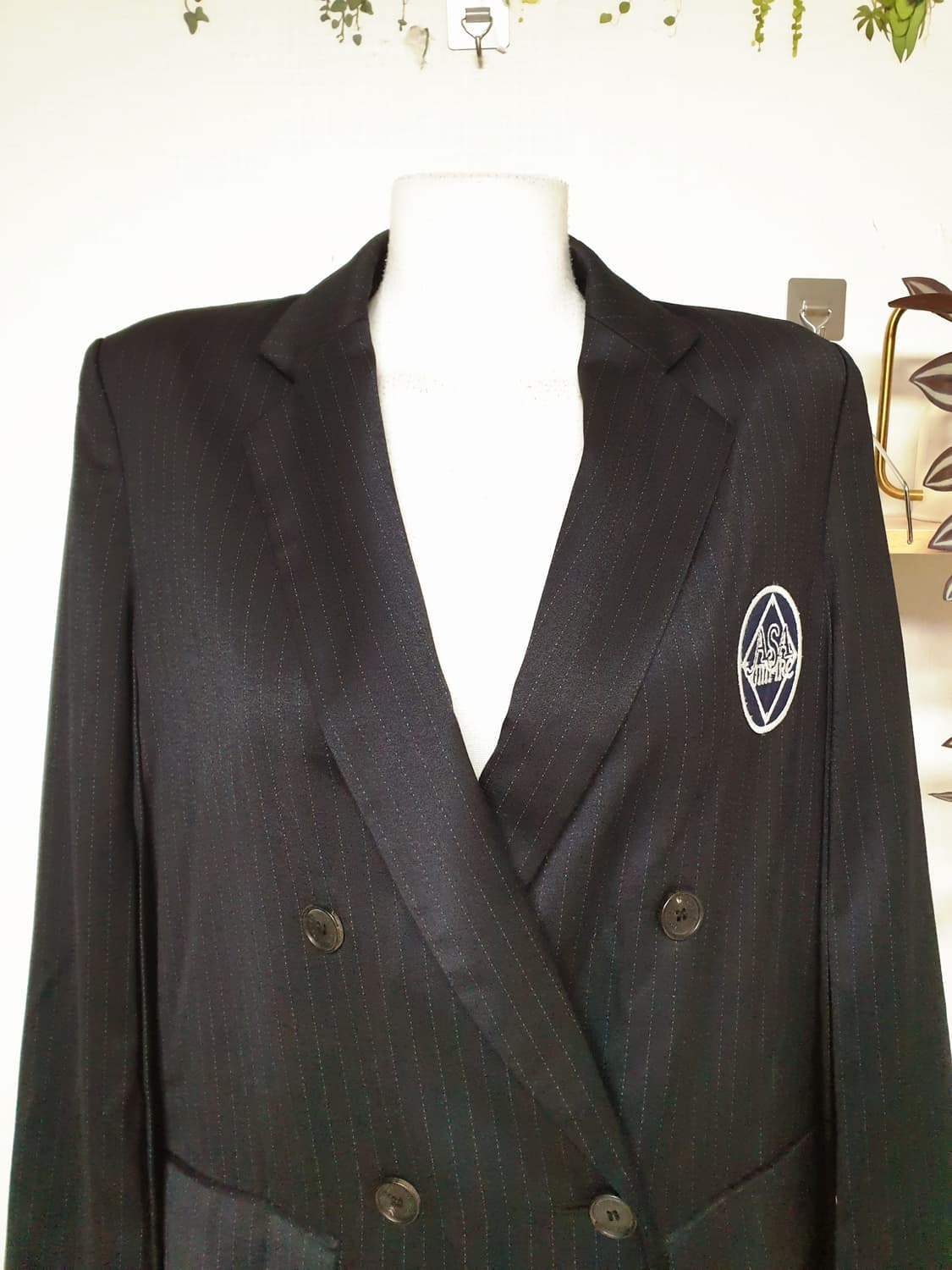 톰보이 오버핏 울자켓 44 55 블레이저 그레이 상품이미지4