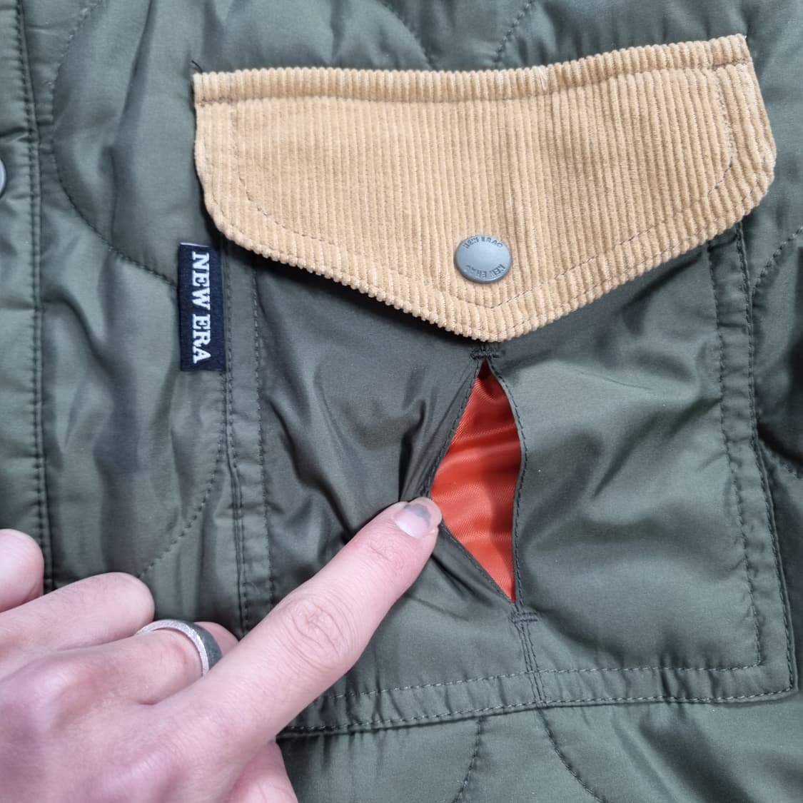 뉴에라 퀄팅 자켓  상품이미지5