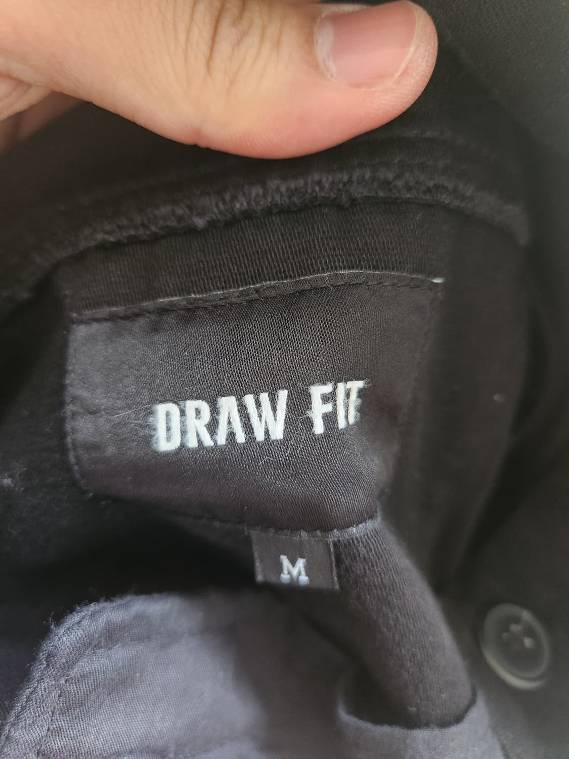 드로우핏 인버티드 워싱 코튼 자켓 M 상품이미지3