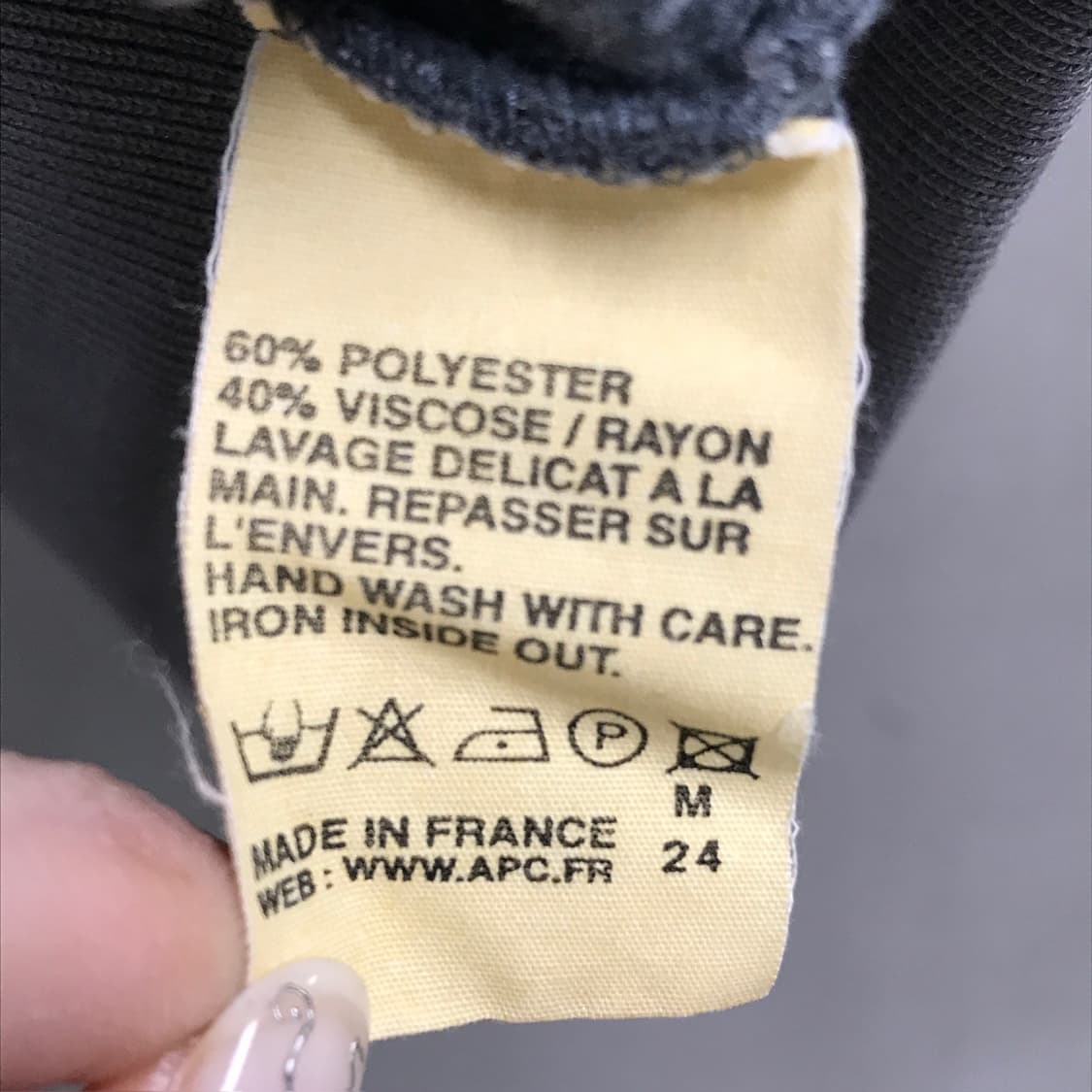 아페쎄 집업 S(W) 상품이미지5