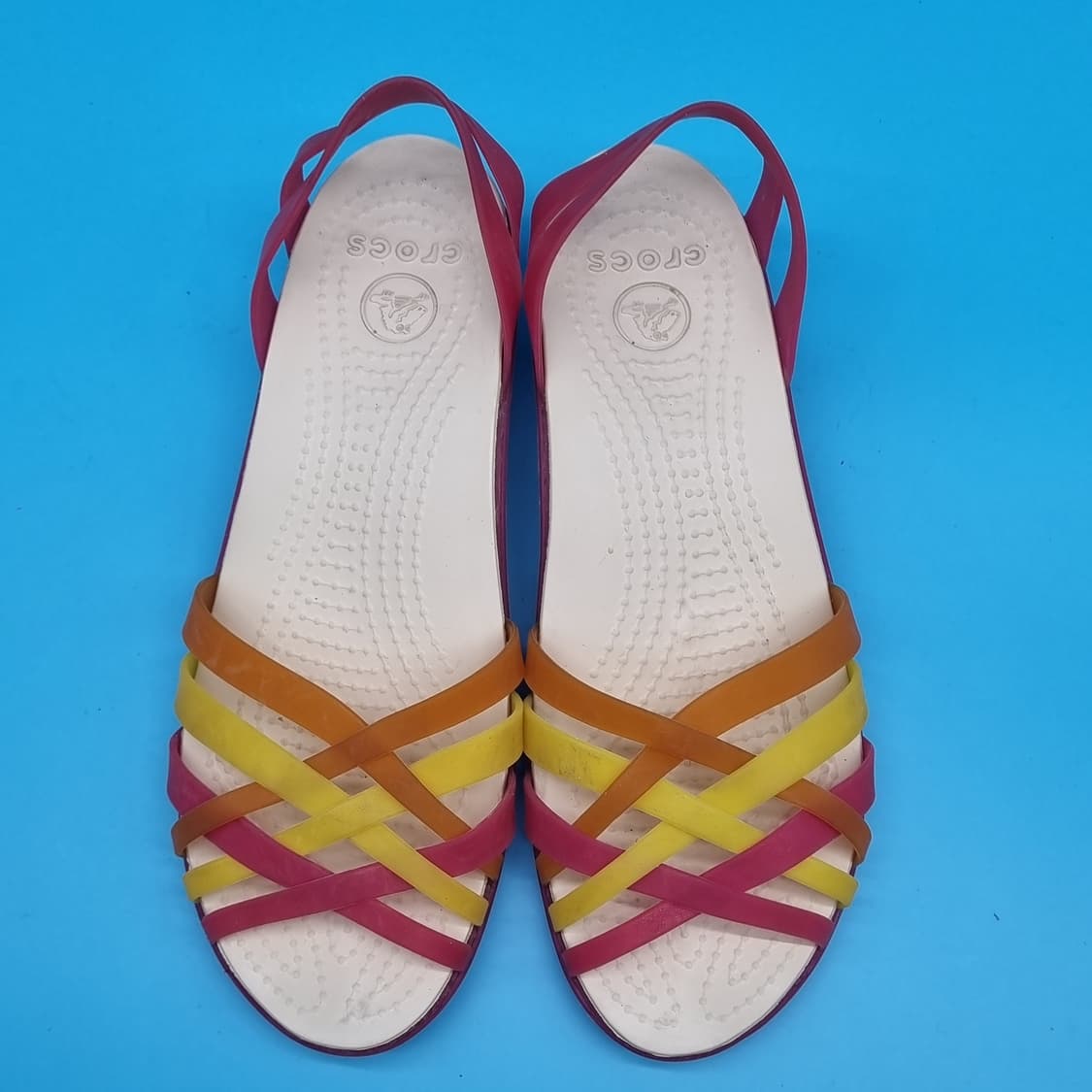 o 크록스 웨지샌들 w8 250 굽5  상품이미지2