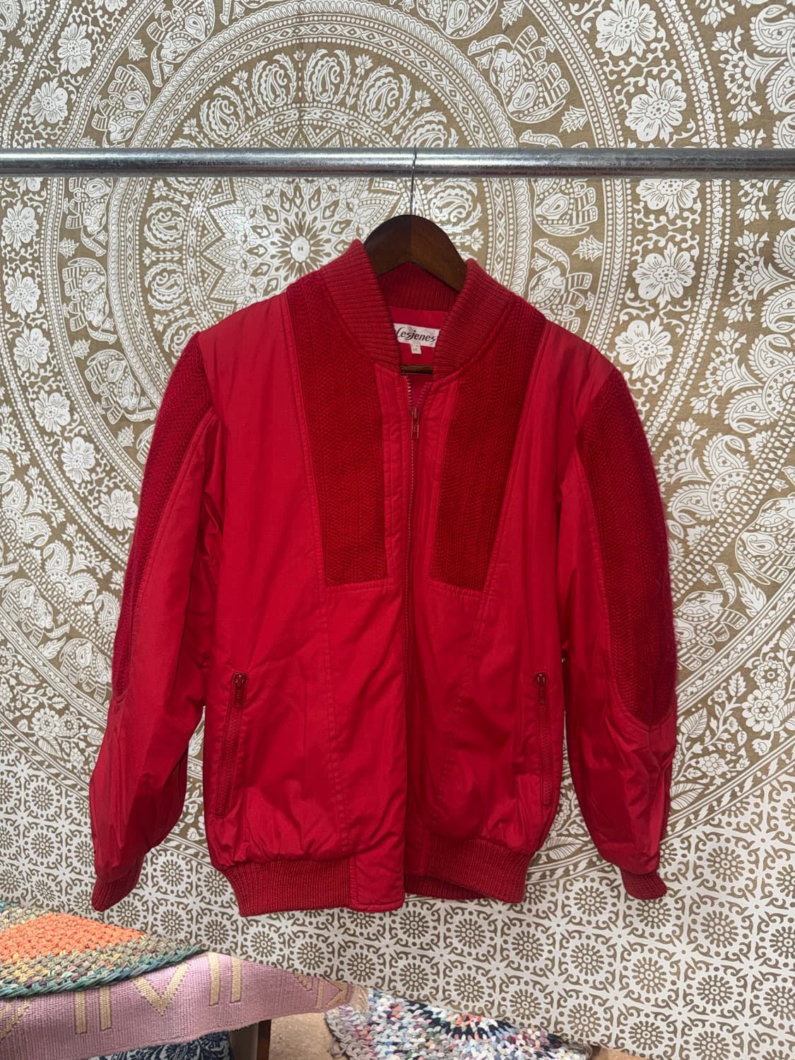 Lesjenes 빈티지 디테일 패디드 점퍼 상품이미지2