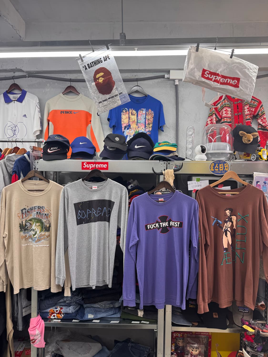 빈티지 슈프림 롱슬리브 판매  상품이미지1