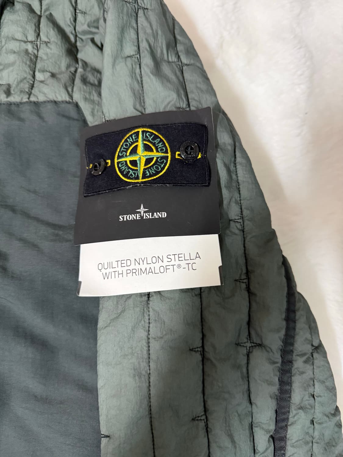 [L] 스톤아일랜드 40831 퀼티드 나일론 스텔라 프리마로프트-TC자켓 상품이미지3