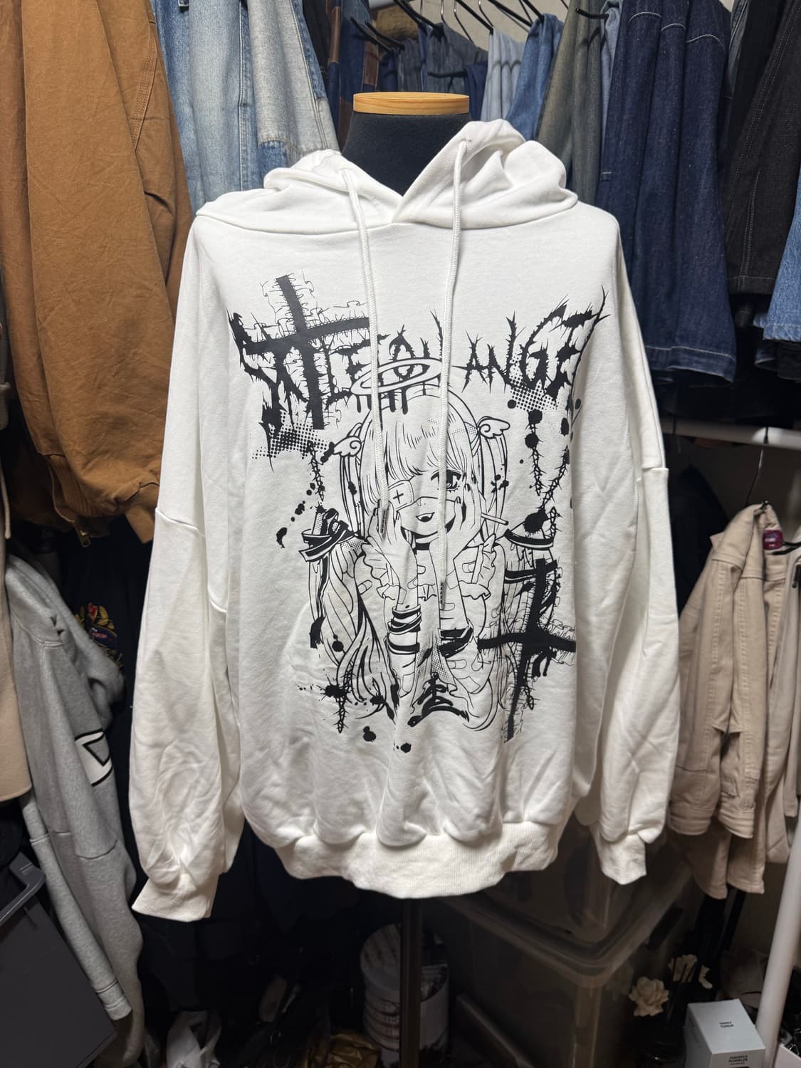 [F] VOLCAN&APHRODITE 볼칸 후드 엔젤걸 상품이미지1