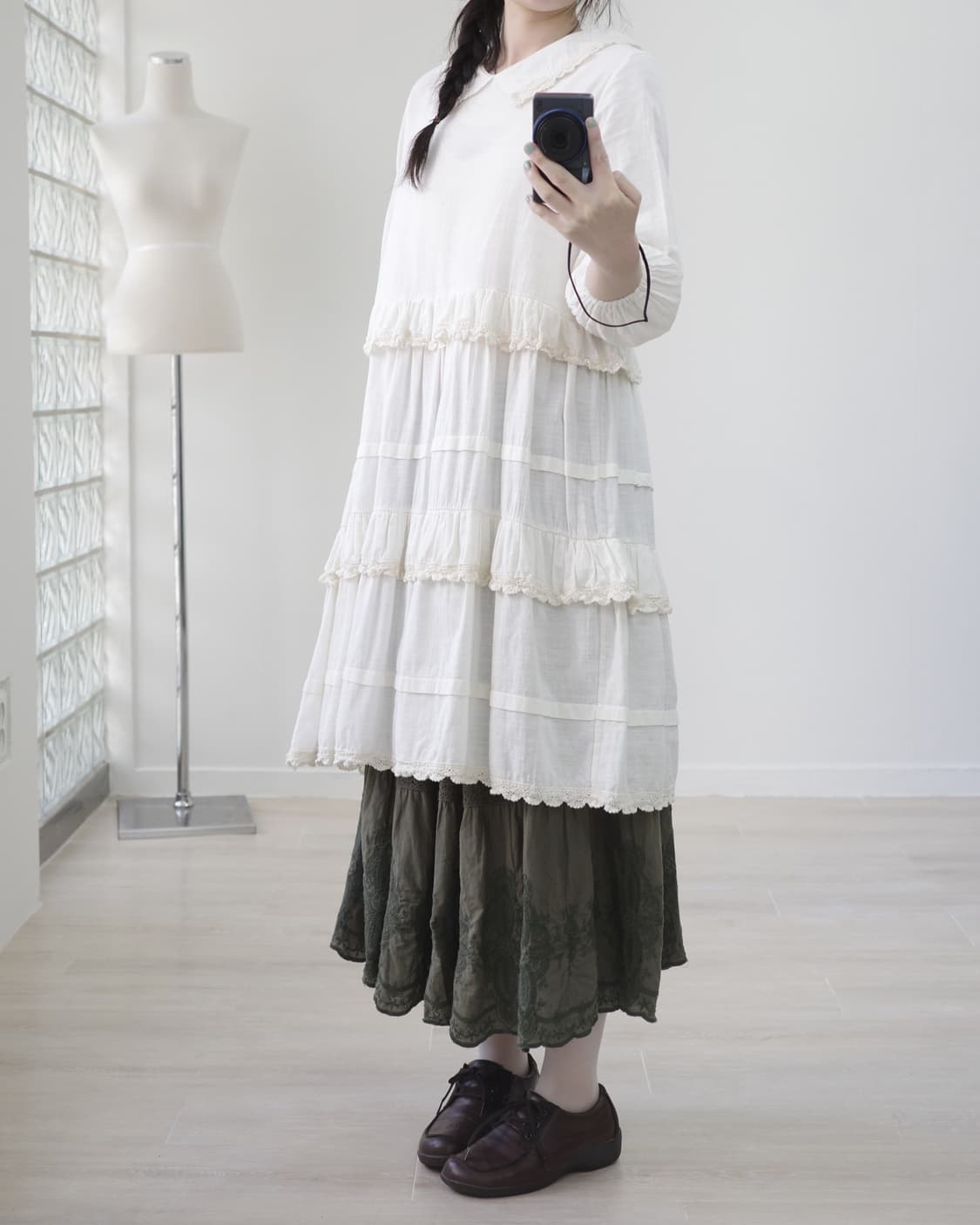 Kangkang ivory one-piece 상품이미지2