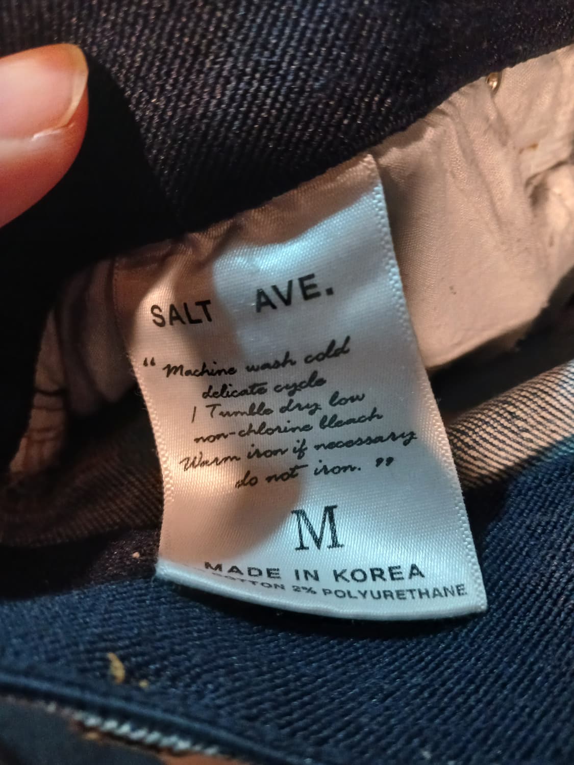 SALT AVENUE 데님 팬츠 상품이미지4