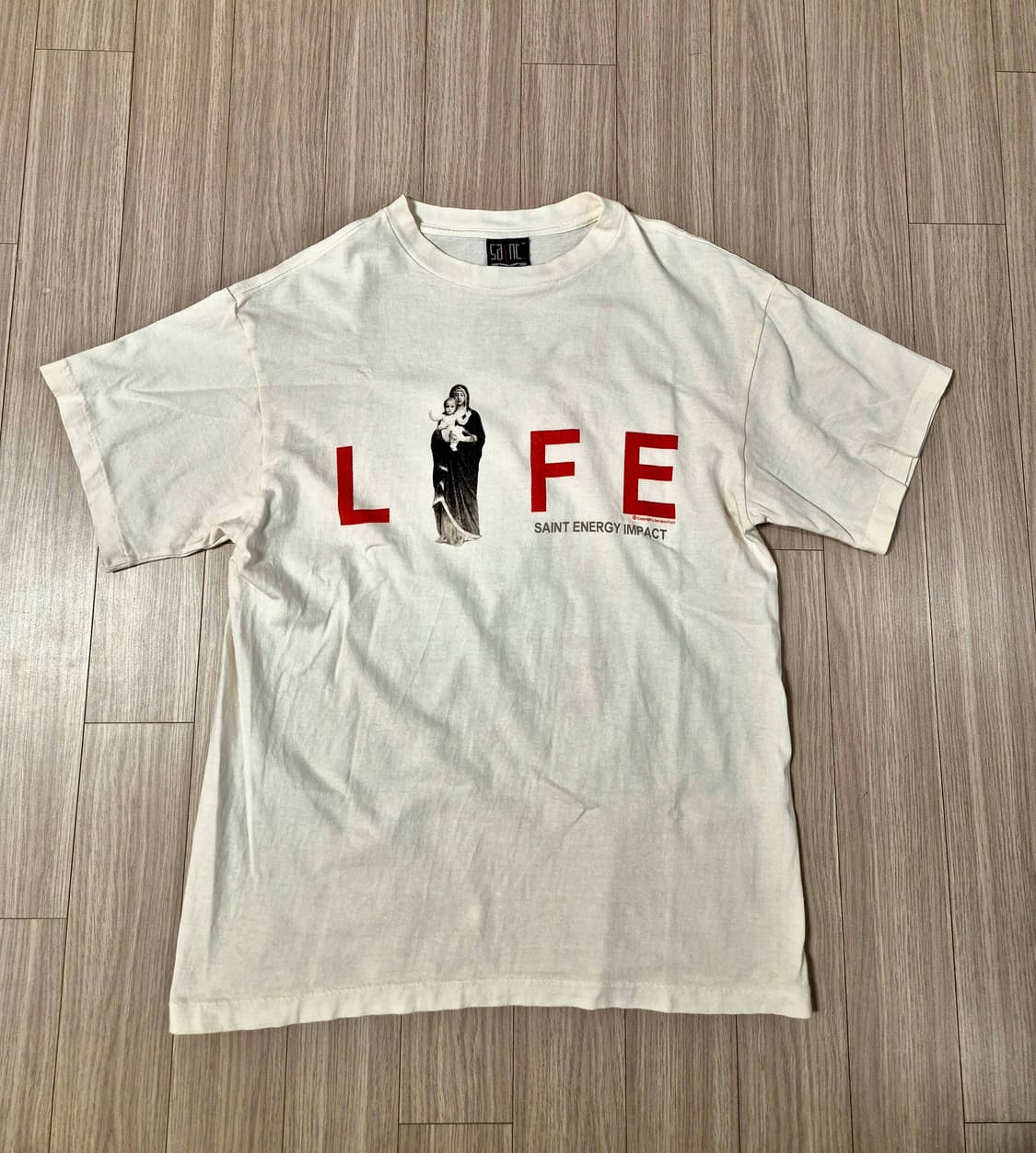 세인트미카엘 LIFE 티셔츠 (M) 상품이미지1