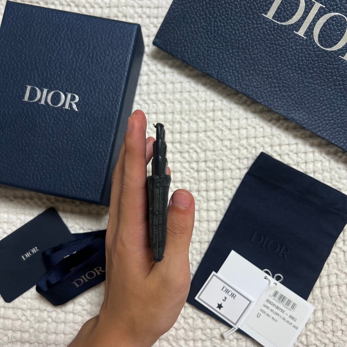 (당일배송 풀구성) 디올 오블리크 카드지갑 상품이미지3