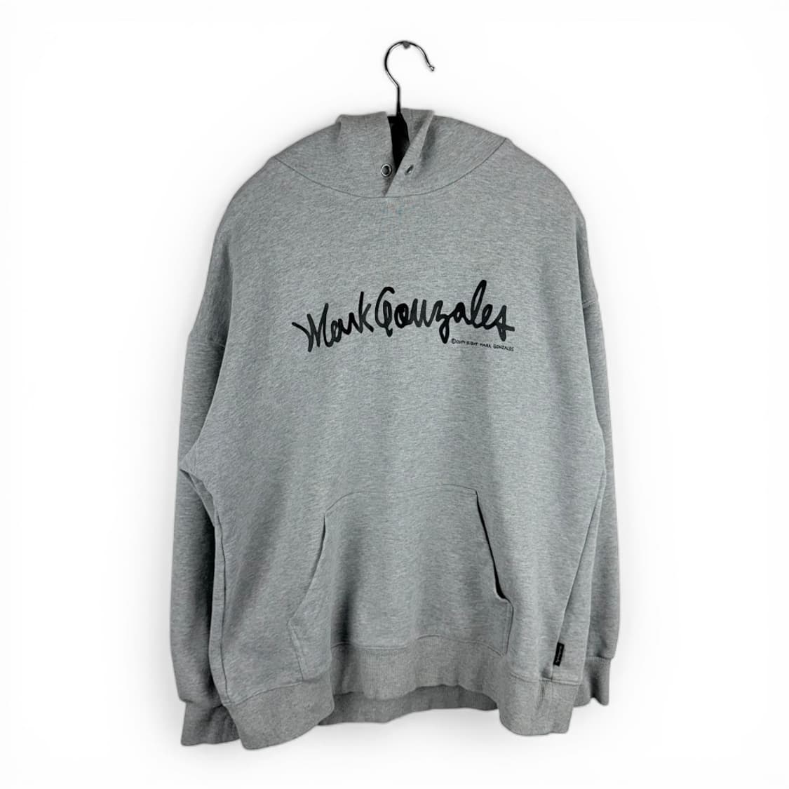 (M) 마크곤잘레스 로고 후드 티 그레이 상품이미지1