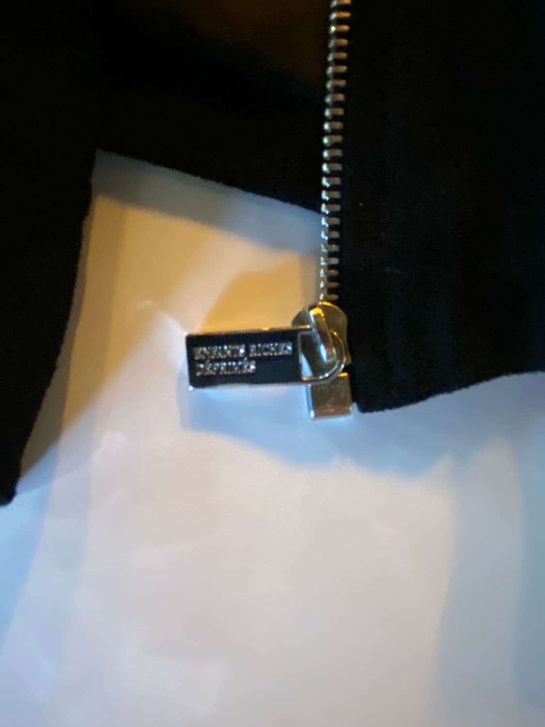 앙팡 리쉬 데프리메 램스킨 블루종 자켓 사이즈 xl 상품이미지4