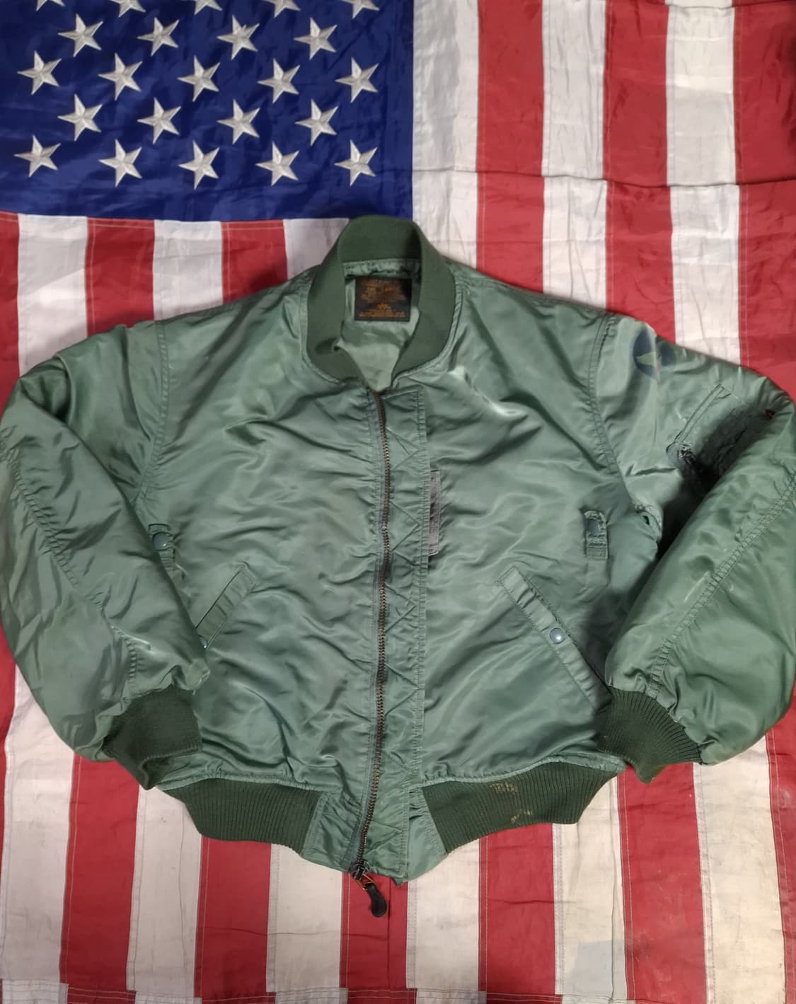 오리지날 80's 알파사 미공군 MA-1 TYPE 항공자켓 상품이미지2