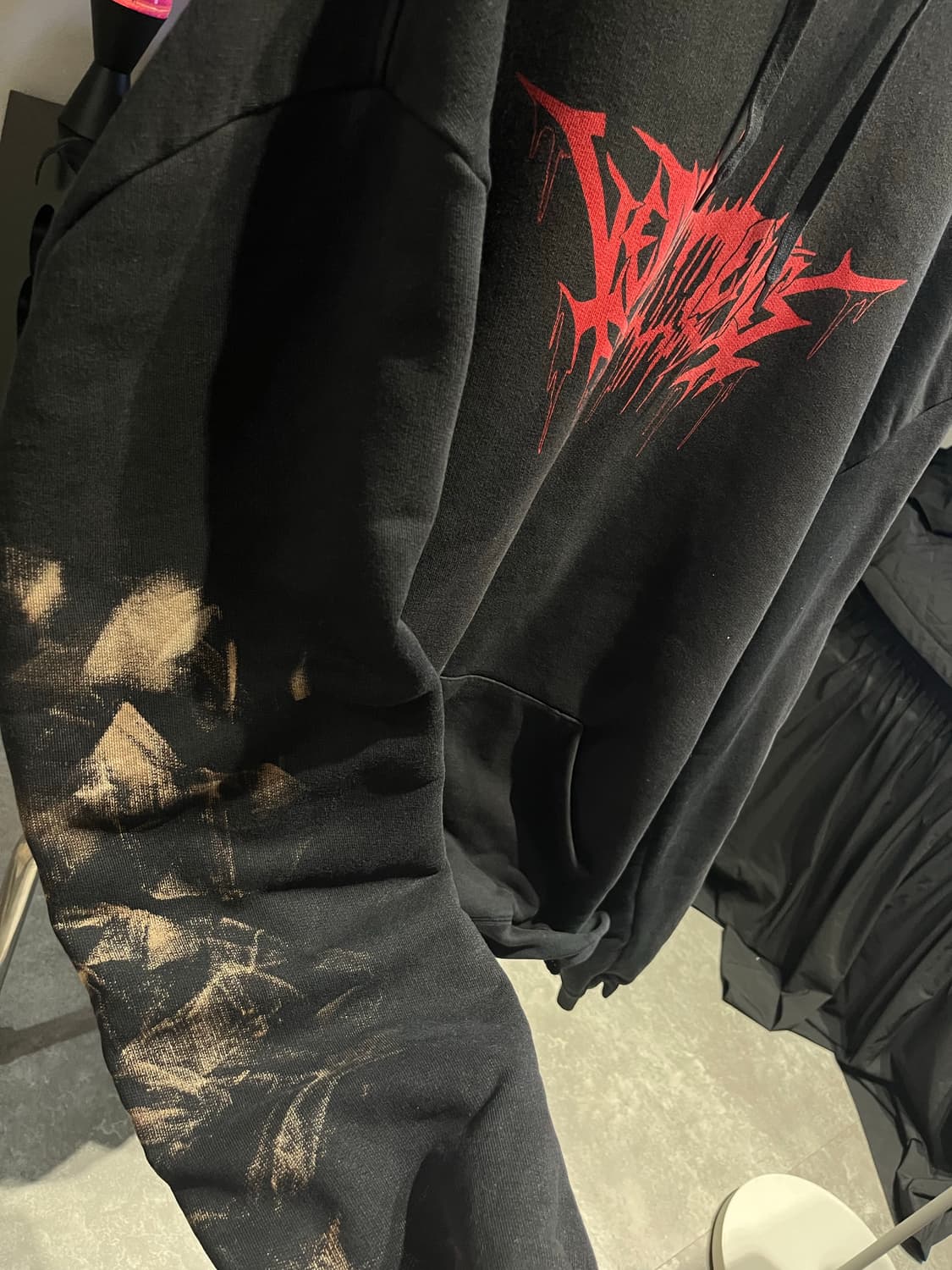 Vetements 2018 시티 메탈 로고 후디 상품이미지10