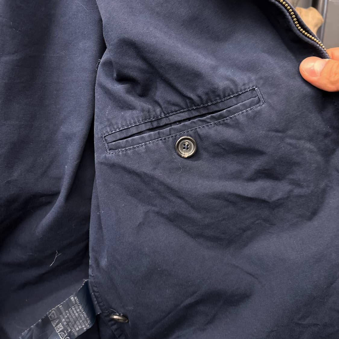 90s 폴로 랄프로렌 클래식 코튼트윌 스윙자켓 빈티지워싱 N831 상품이미지6