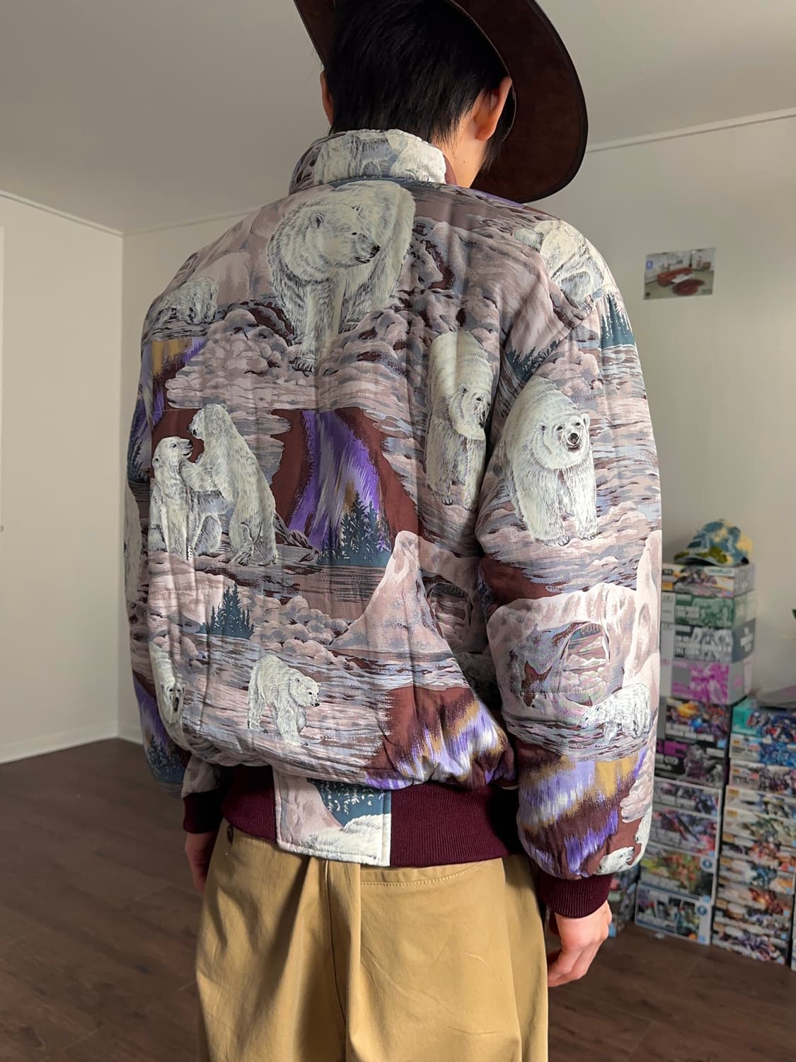 폴라 베어 퀼티드 블루종 상품이미지5