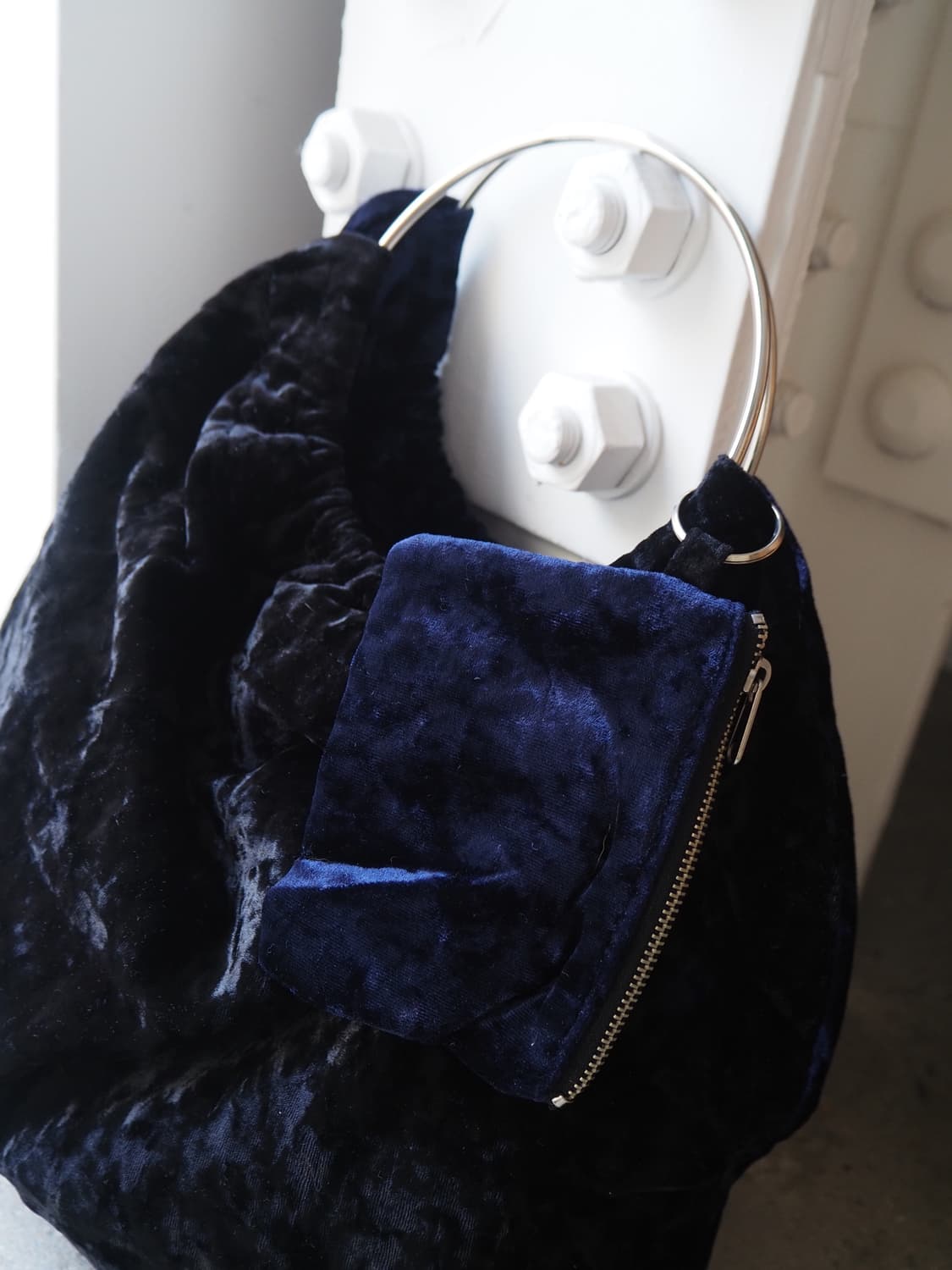 TOGA PULLA two face velvet bag & pouch 상품이미지2