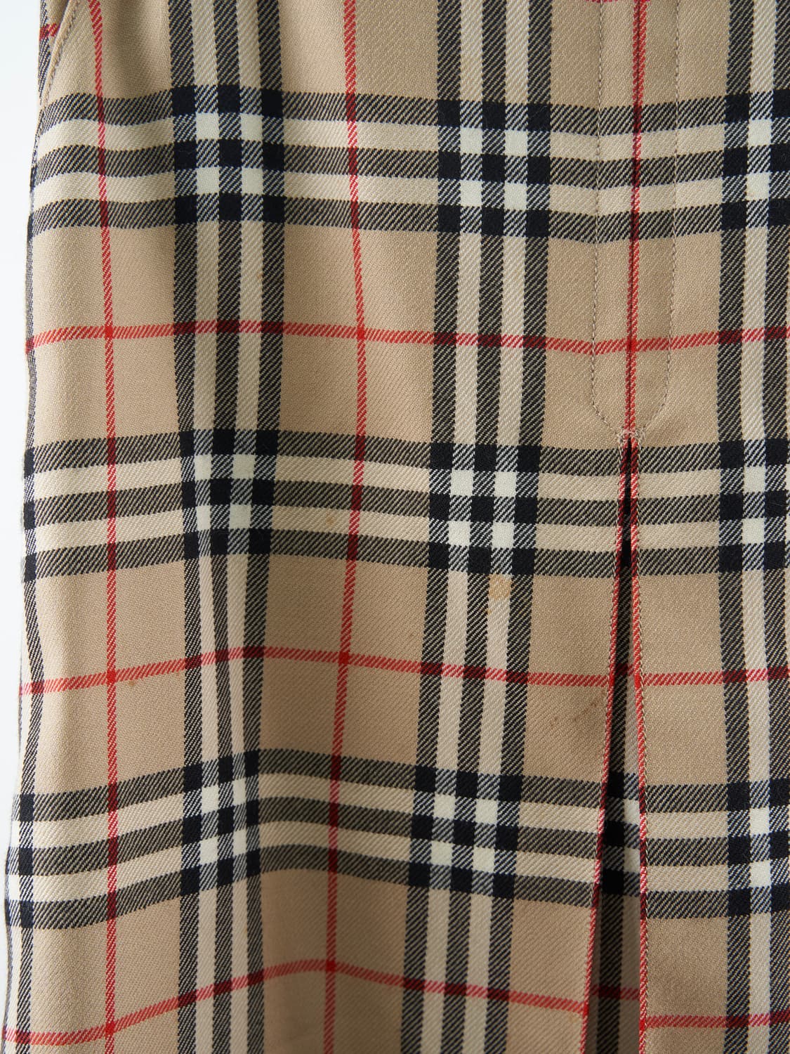 Burberry 블루라벨 노바체크 금장 미디 스커트 상품이미지4