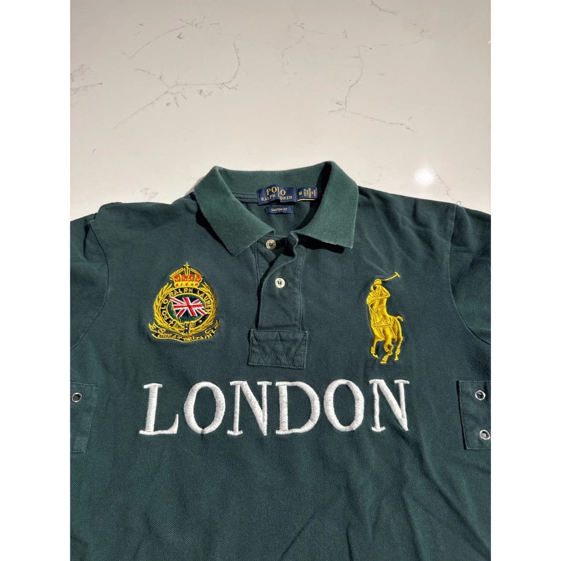 폴로 랄프로렌 빅포니 런던 커스텀 핏 카라티 상품이미지2