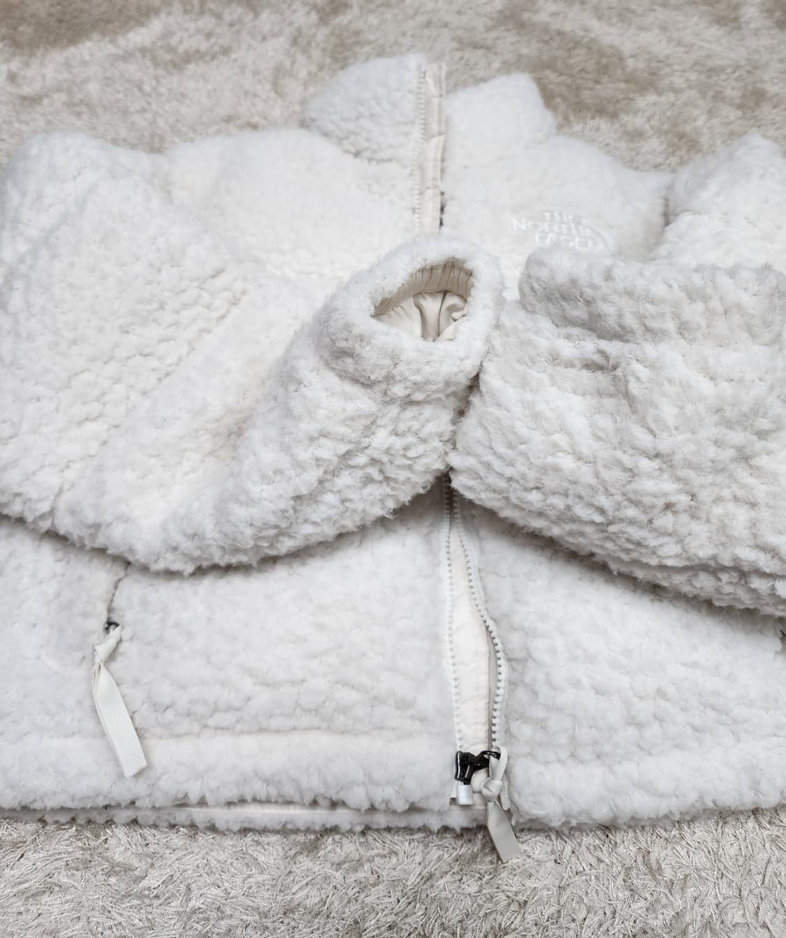 노스페이스 셰르파 눕시 우먼 M 화이트 상품이미지9